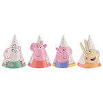 Amscan Party Supplies Peppa Pig Confetti Party Mini Party Hat (8 count)
