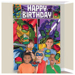 Amscan Party Supplies Rise of the TMNT Scene Setters with Props (17 piece set)