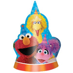 Amscan Party Supplies Sesame Street Hats (8 hat set)