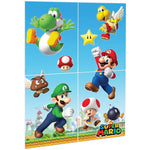 Amscan Party Supplies Super Mario Brothers Scene Setters Wall Decorating Kit