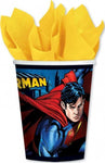Amscan Party Supplies Superman 9oz Cups (8 count)