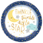 Amscan Party Supplies Twinkle Little Star Plates 10.5″ (8 count)