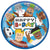 Amscan Party Town Plates 9″ (8 count)