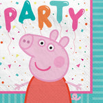 Amscan Peppa Pig Confetti Party Beverage Napkin (16 count)