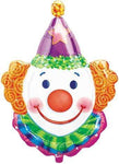 Anagram Clown Head 25" Supershape Balloon