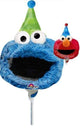 11" Airfill Elmo Cookie Monster Balloon (Requires heat-sealing)