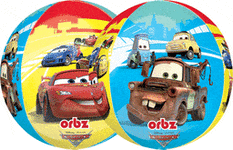 Anagram Mylar & Foil 16" Cars Orbz Foil Balloons
