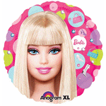 Anagram Mylar & Foil 18" Barbie Pattern Foil Balloons