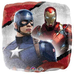 Anagram Mylar & Foil 18" Captain America Civil War Foil Balloons