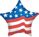 American Flag Star 28″ Balloon