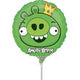 Angry Birds King Pig (requires heat-sealling 9″ Balloon