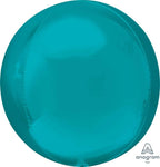 Anagram Mylar & Foil Aqua 16″ Orbz Balloon