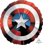 Anagram Mylar & Foil Avengers Captain America Shield 28″