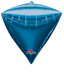 Anagram Mylar & Foil Blue Diamondz 17″ Balloon