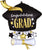 Anagram Mylar & Foil Cap Diploma Congrats Grad 25″ Balloon