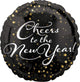 Cheers to the New Year! 18″ Balloon