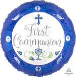 Communion Day Boy 17″ Balloon