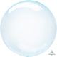 Globo esférico azul Crystal Clearz™ de 18″