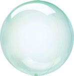 Anagram Mylar & Foil Crystal Clearz Green 18″ Balloon