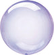Crystal Clearz Purple 18″ Balloon