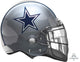 Dallas Cowboys Helmet 21" Mylar Foil Balloon