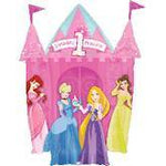 Anagram Mylar & Foil Disney Princesses 1st Birthday Castle 35″ Foil Balloon