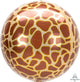 Giraffe Animal Print 16″ Orbz Balloon