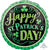 Anagram Mylar & Foil Happy St. Patrick's Day Clovers 18″ Balloon