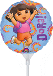 Anagram Mylar & Foil Hola Dora (requires heat-sealing) 9″ Balloon