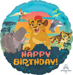Anagram Mylar & Foil Lion Guard Happy Birthday 17″ Balloon