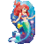 Anagram Mylar & Foil Little Mermaid and Friends 36″ Foil Balloon