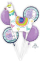 Llama Celebrate Fun Balloon Bouquet
