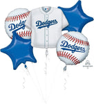 Anagram Mylar & Foil Los Angeles Dodgers Balloon Bouquet