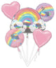 Magical Rainbow Balloon Unicorn Bouquet