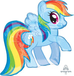 Anagram Mylar & Foil My Little Pony Rainbow Dash 28" Mylar Foil Balloon