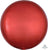Anagram Mylar & Foil Orange Orbz 16″ Balloon