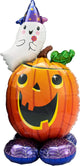 Pumpkin & Ghost AirLoonz 56″ Balloon