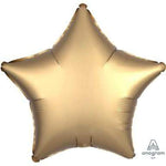 Globo Satin Luxe™ Gold Sateen Star 18″