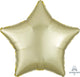 Satin Luxe Pastel Yellow Star 18″ Balloon
