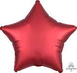 Anagram Mylar & Foil Satin Luxe™ Sangria Star 18″ Balloon