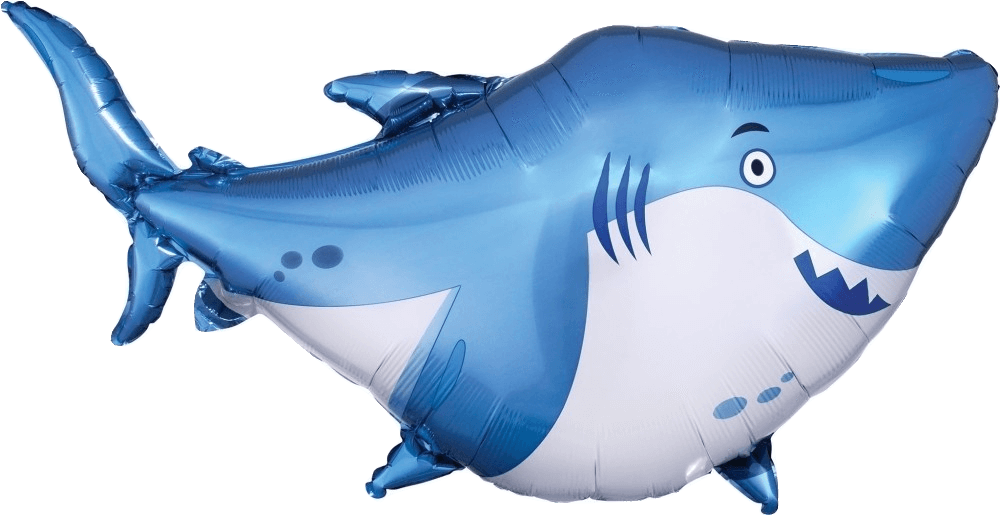 40 Ocean Buddies Shark Balloon