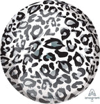 Anagram Mylar & Foil Snow Leopard Animalz 16″ Orbz Balloon