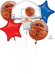 Spalding Basketball Balloon Bouquet