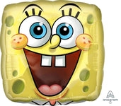 Globo de cara cuadrada de Bob Esponja