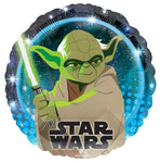 Anagram Mylar & Foil Star Wars Galaxy Yoda 18″ Balloon