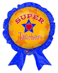 Super Teacher Giant 30" Award Balloon