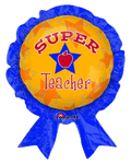 Globo de premio gigante Super Teacher de 30"