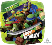 Anagram Mylar & Foil Teenage Mutant Ninja Turtles Birthday Balloon