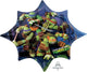 Teenage Mutant Ninja Turtles Shape 35" Mylar Foil Balloon