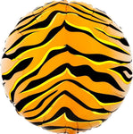 Anagram Mylar & Foil Tiger Skin Print Animalz 18″ Balloon